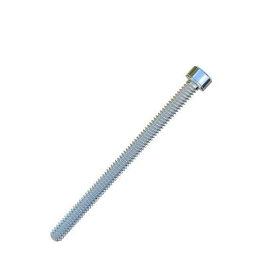 Titanium #10-24 X 2-3/4 inch UNC Socket Head Allied Titanium Machine Screw with 3A Threads