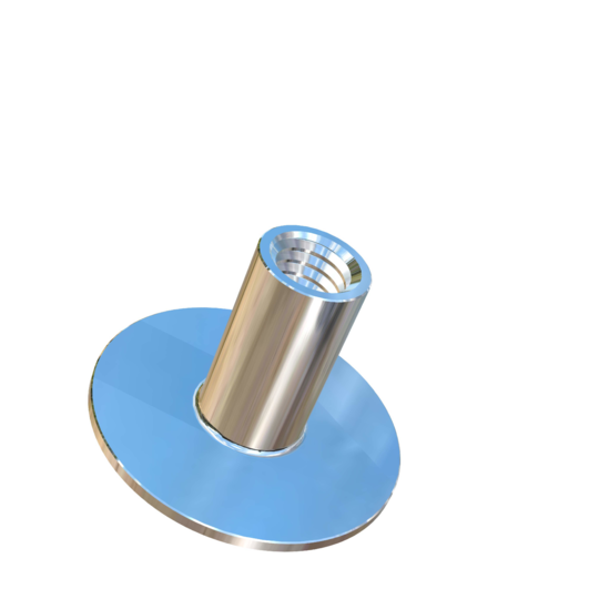 Titanium #10-32 UNF X 1/4 inch Allied Titanium Round Weld Nut