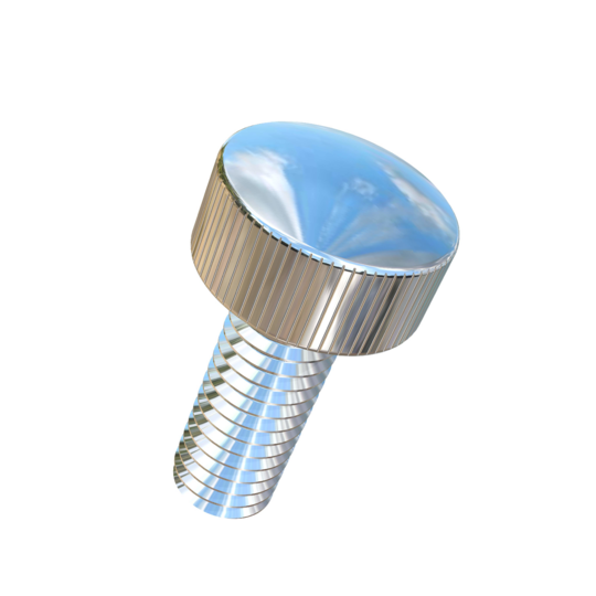 Titanium #10-32 X 1/2 UNF Knurled Allied Titanium Thumb Screw