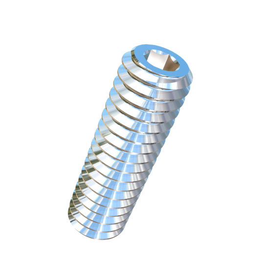 Titanium #4-48 X 3/8 inch UNF Allied Titanium Set Screw, Socket Drive with Cup Point