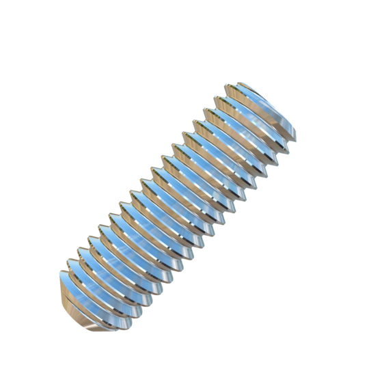 Titanium #8-36 X 1/2 inch UNF Allied Titanium Set Screw, Socket Drive with Flat Point