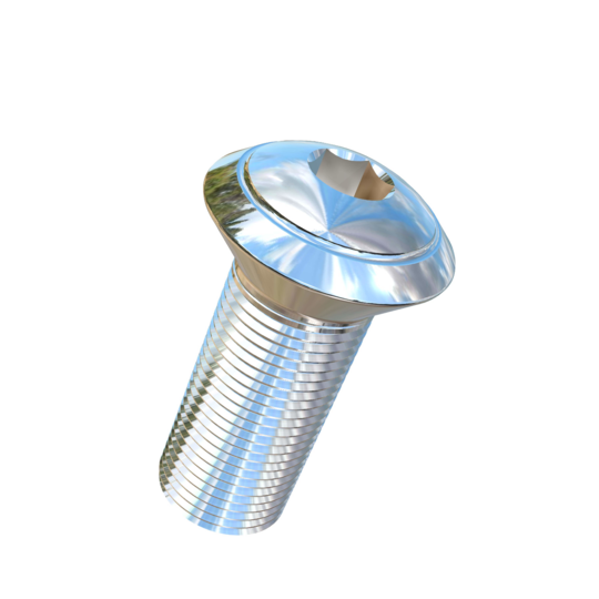 Titanium 1-12 X 2-1/2 UNF Oval Head, Socket Drive,  Allied Titanium Machine Screw