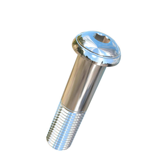 Titanium 1-8 X 4-1/4 UNC Button Head Socket Drive Allied Titanium Cap Screw