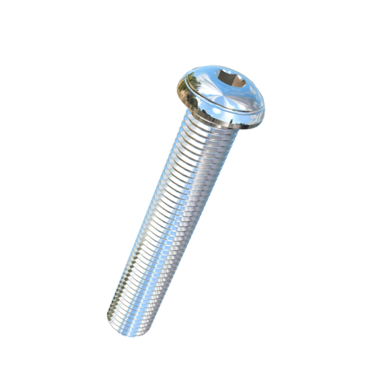 Titanium 1-8 X 5-3/4 UNC Button Head Socket Drive Allied Titanium Machine Screw