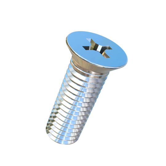 Titanium 1/2-13 X 1-1/2 UNC Flat Head, Phillips Drive, Allied Titanium Machine Screw