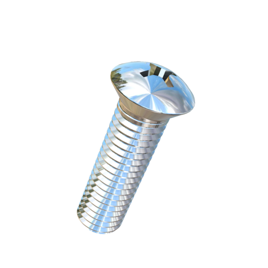 Titanium 1/2-13 X 1-3/4 UNC Oval Head, Phillips Drive,  Allied Titanium Machine Screw