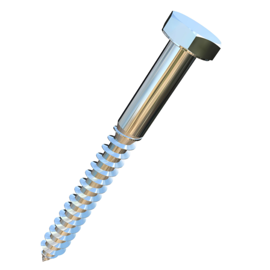 Titanium 1/4 X 2-1/2 Hex Head Allied Titanium Lag Screw