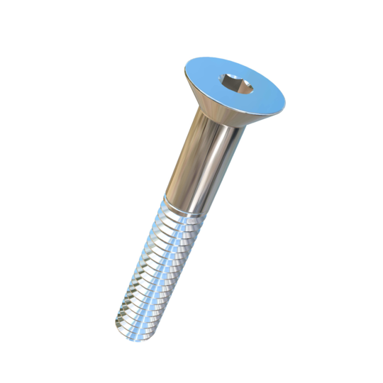 Titanium 1/4-20 X 1-3/4 UNC Flat Head Socket Drive Allied Titanium Cap Screw