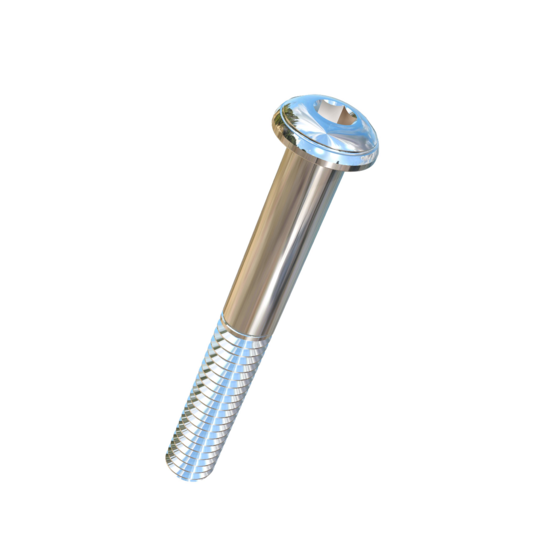 Titanium 1/4-20 X 2 UNC Button Head Socket Drive Allied Titanium Cap Screw