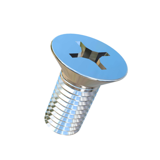 Titanium 1/4-28 X 9/16 UNF Flat Head, Phillips Drive, Allied Titanium Machine Screw