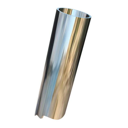 Titanium 38mm X 2mm Wall Thickness Polished Seamless Polished Titanium Tubing (random lengths)