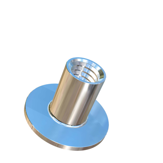 Titanium 3/8-16 UNC X 5/8 inch Allied Titanium Round Weld Nut