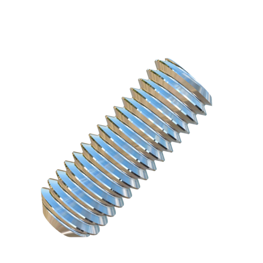 Titanium 3/8-16 X 1 inch UNC Allied Titanium Set Screw, Socket Drive with Cup Point