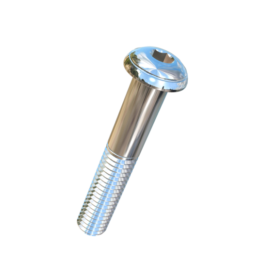 Titanium 3/8-16 X 2-1/4 UNC Button Head Socket Drive Allied Titanium Cap Screw