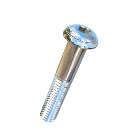 Titanium 5/16-18 X 1-3/4 UNC Button Head Socket Drive Allied Titanium Cap Screw