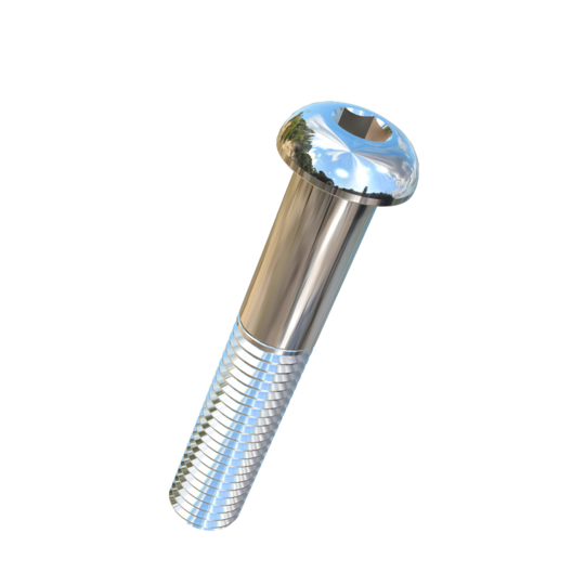 Titanium 5/8-11 X 3-1/2 UNC Button Head Socket Drive Allied Titanium Cap Screw