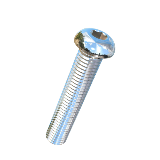 Titanium 5/8-11 X 3-1/4 UNC Button Head Socket Drive Allied Titanium Machine Screw