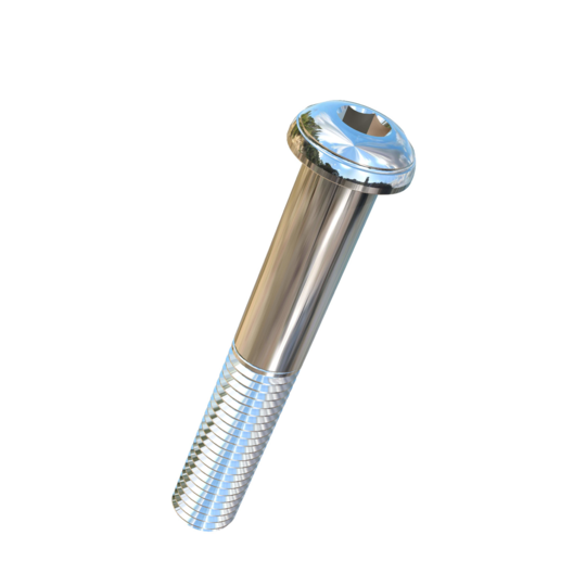 Titanium 5/8-11 X 4 UNC Button Head Socket Drive Allied Titanium Cap Screw