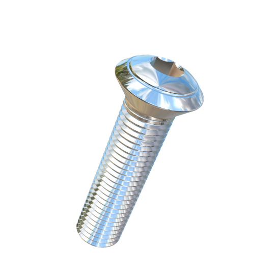 Titanium 7/8-9 X 3-1/2 UNC Oval Head, Socket Drive,  Allied Titanium Machine Screw