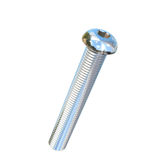 Titanium 7/8-9 X 5-3/4 UNC Button Head Socket Drive Allied Titanium Machine Screw