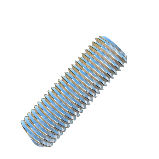 Titanium M10-1.25 Pitch Allied Titanium Threaded Rod, Rolled (Cut to size)