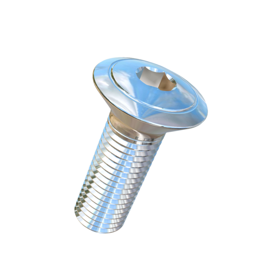 Titanium M10-1.25 Pitch X 30mm Oval Head Socket Drive Allied Titanium Machine Screw