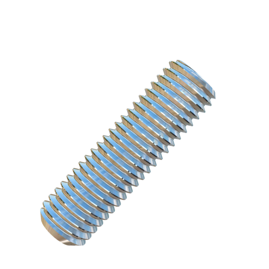 Titanium M10-1.5 Pitch X 35mm Allied Titanium Set Screw, Socket Drive with Flat Point