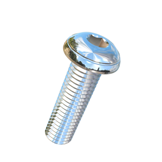 Titanium M10-1.5 Pitch X 35mm Button Head Socket Drive Allied Titanium Machine Screw