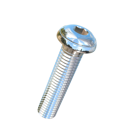 Titanium M10-1.5 Pitch X 45mm Button Head Socket Drive Allied Titanium Cap Screw