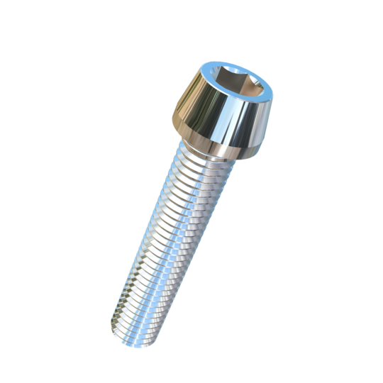 Titanium M10-1.5 Pitch X 50mm Allied Titanium Taper Head Socket Drive Machine Screw