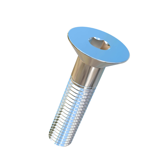 Titanium M12-1.75 Pitch X 55mm Flat Head Socket Drive Allied Titanium Cap Screw