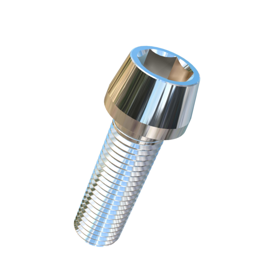 Titanium M16-2 Pitch X 50mm Allied Titanium Taper Head Socket Drive Cap Screw