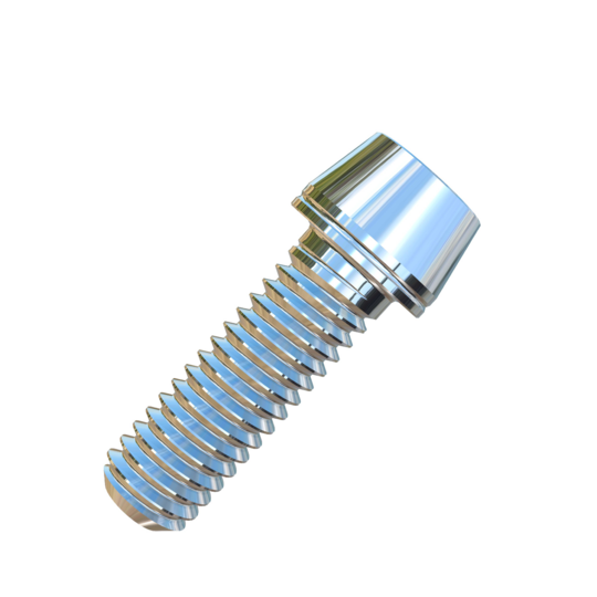 Titanium M4-0.7 Pitch X 12mm Allied Titanium Taper Head Socket Drive Machine Screw