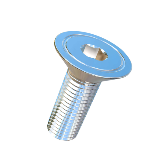 Titanium M6-0.75 Pitch X 18mm Flat Head Socket Drive Allied Titanium Machine Screw