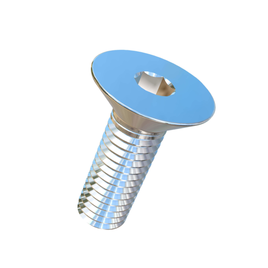 Titanium M8-1.25 Pitch X 25mm Flat Head Socket Drive Allied Titanium Machine Screw